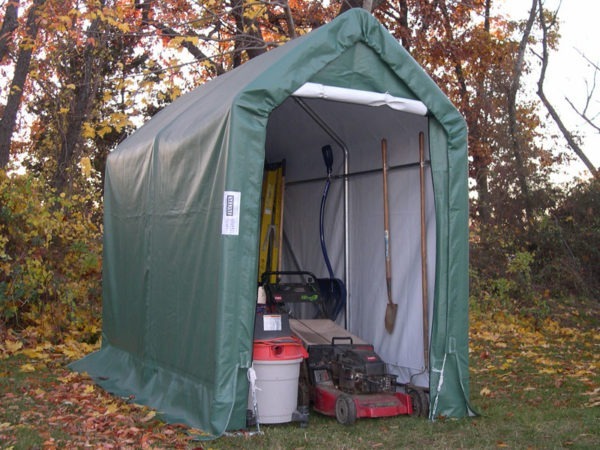 Portable Motorcycle Garage, 5 x 10 x 8, Motorcycle Shelter With Floor