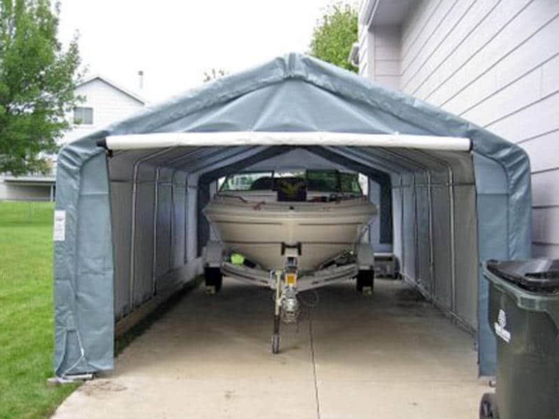Portable Garage Shed, Garage Tent For Sale, 12'W x 24'L x...