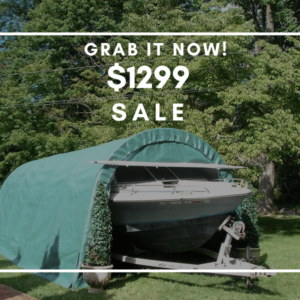 12'W x 24'L x 8'H - (Round Style)