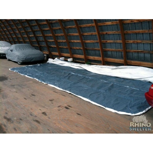 Car Pocket, Car Fabric Enclosures, 12'W x 24'L | Rhino Shelters Milford CT