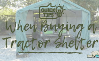 7 Helpful Tips When Buying a Tractor Shelter