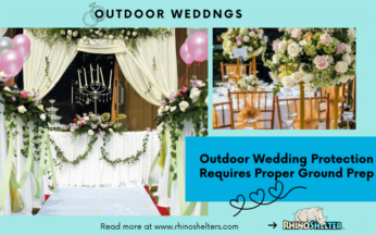 Outdoor Wedding Protection Requires Proper Ground Prep