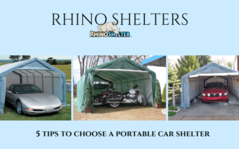 5 Tips to Choose a Portable Car Shelter